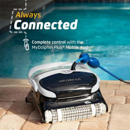 Dolphin Explorer E25 Robotic Pool Cleaner with Caddy