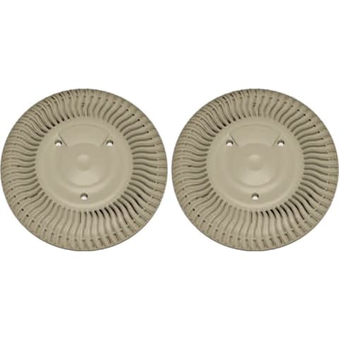 SDX High Flow Safety Drain for Conrete (2 Drains) Beige