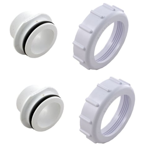 Genuine OEM 2" Threaded Bulkhead Adapter Kit, 2 Pack
