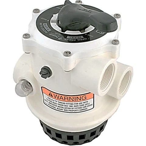1-1/2" Multiport Valve, Fine Thread - Pentair Tagelus Pre 11-1-91