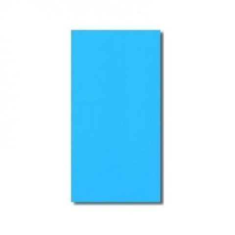 18' Round Solid Blue Standard Gauge Overlap Liner 48"/52"