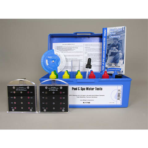 Combination (uses Midget comparators), Alkalinity/Chlorine, DPD/Hardness/pH