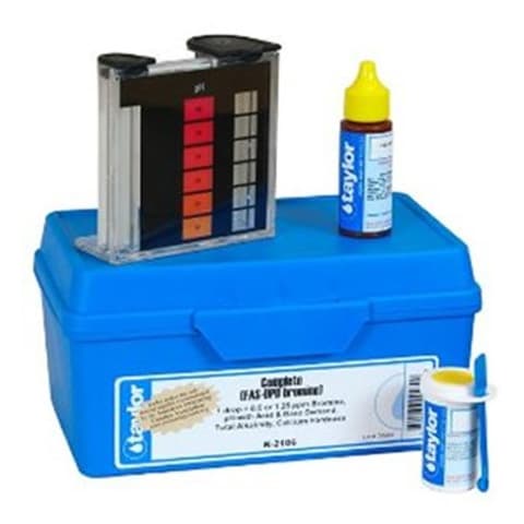 2000 Complete, Alkalinity/Bromine (hi range), FAS-DPD/Hardness/pH