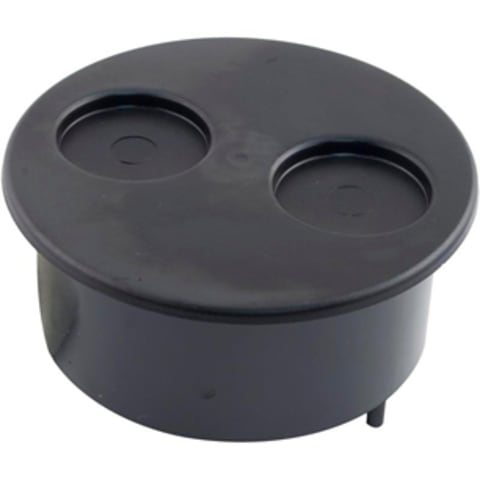 Filter Niche & Cupholder Lid Assembly, Black