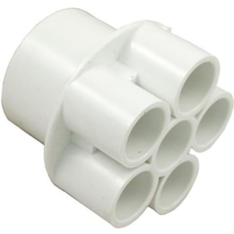 6 Port Manifold 2" SLIP x (6) 3/4" SLIP 