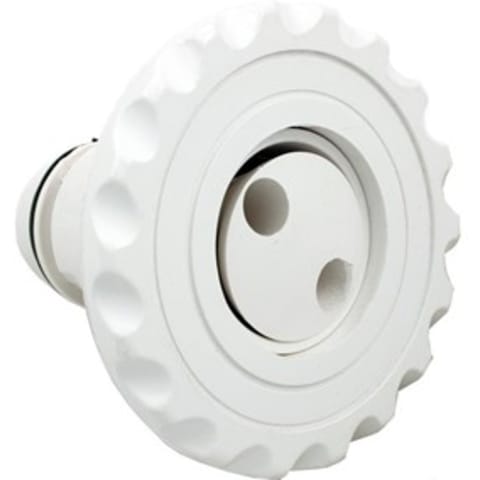 Large Face Pulsator Deluxe Jet, White