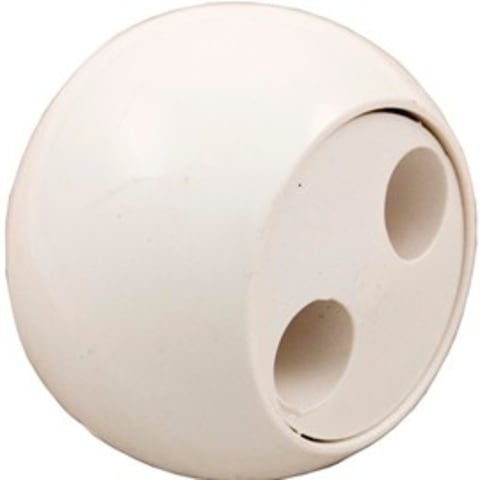 Pulsator Eyeball Assembly, White