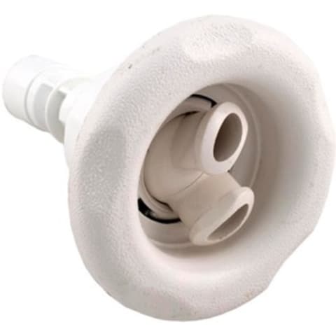 Jet, Poly Storm Internal,Twin Roto,5-Point Scallop, White