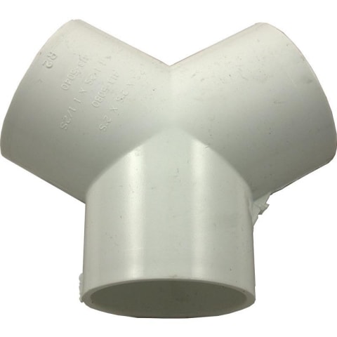 120 Degree Wye, 2"SLIP x 2"SLIP x 2"SLIP