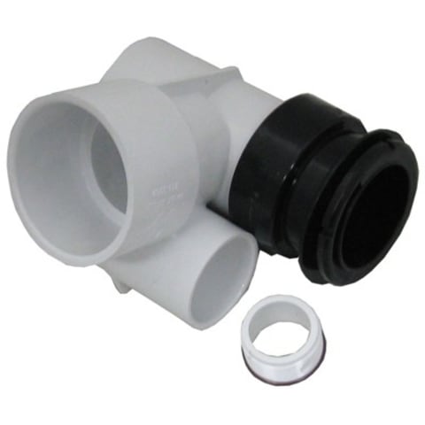 Poly Storm Gunite Jet Tee Body Assembly, Black