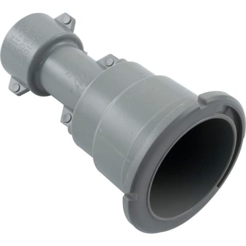 Gunite Poly Storm Wall Fitting, Gray
