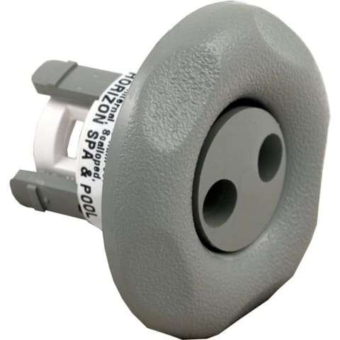 Adjustable Mini Jet Internal, Scalloped, Pulsator, Gray
