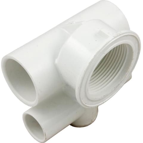 Body, Standard Mini Jet, Low Profile T-Body, 1/2"Air x 1"Water