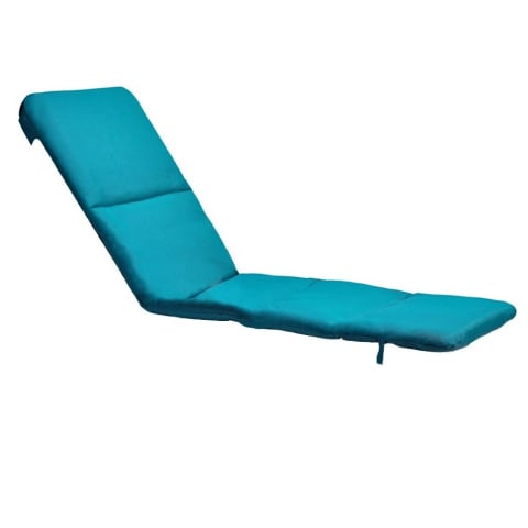 Cushion with Hood for Bahia Chaise, Aqua Marine