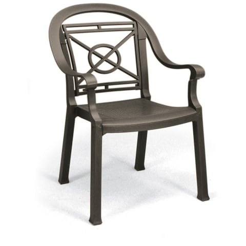 Victoria Classic Stacking Armchair - Bronze Mist - Case of 12