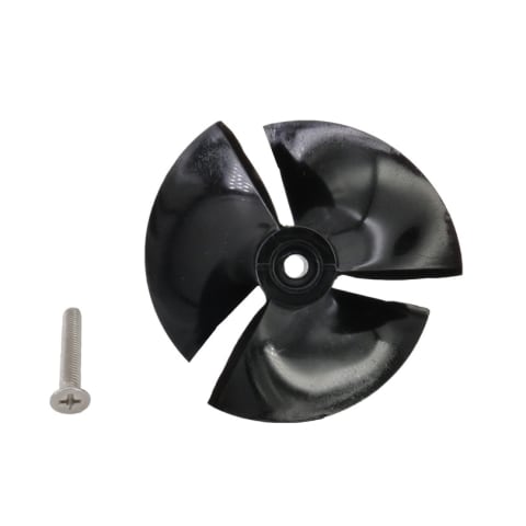 Dolphin Impeller with Screw, Black