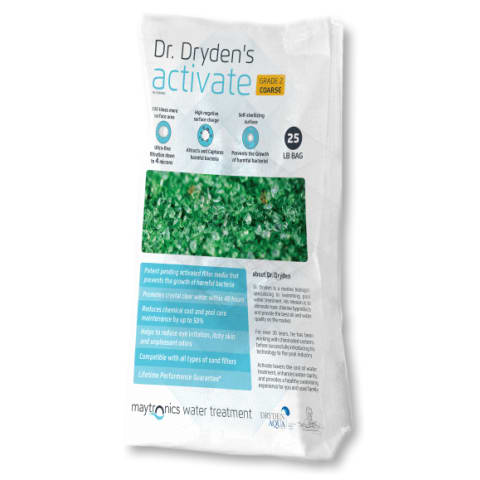 Activate 25 lbs Glass Filter Media, Coarse