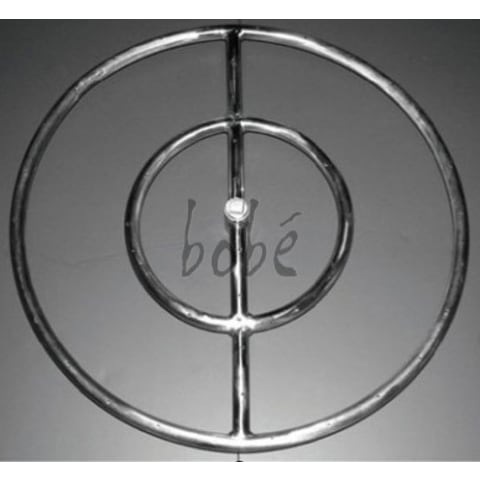 18" Stainless Steel Round Fire Ring 