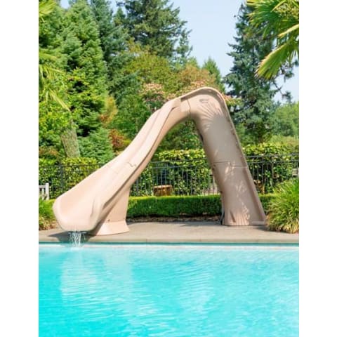 Typhoon Complete Slide, Left Turn - Sandstone