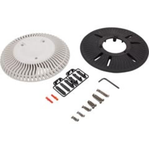 Main Drain Grate, SDX2, Concrete, White