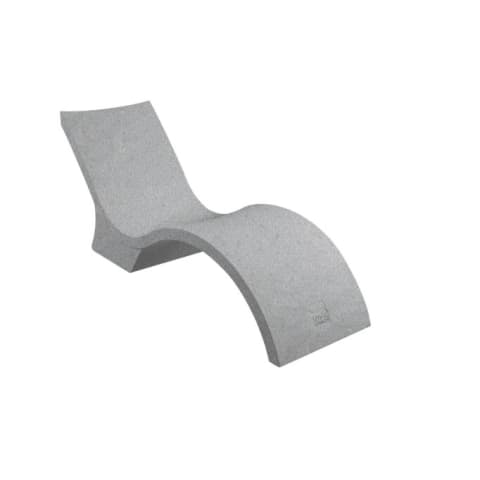 Granite Gray Signature Chaise Deep For 10-15" Water Depth