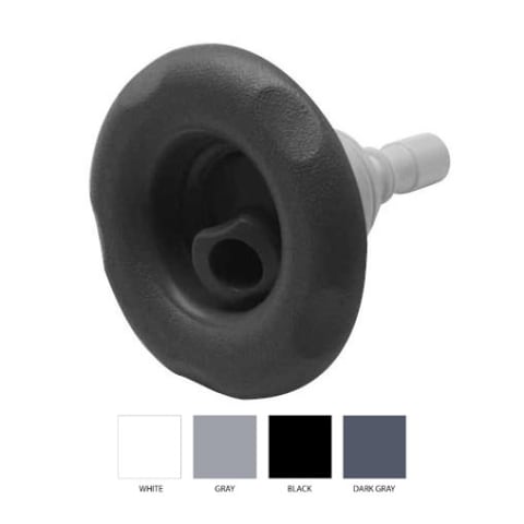 Black Thread-in 5-Scallop Roto Poly Storm Gunite Jet Internal