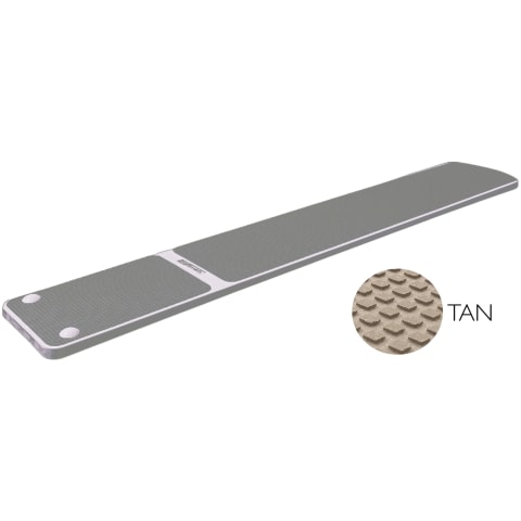 8' Truetread Board - Radiant White with Tan Truetread