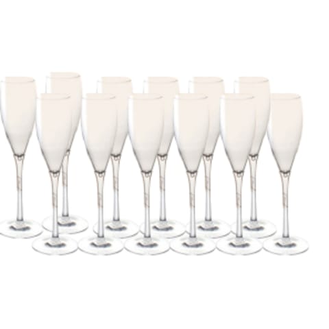 Shatterproof Pool & Spa Safe Champagne Flutes - Box of 24