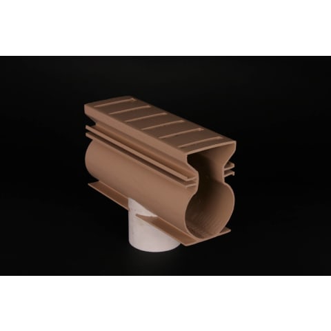 Stegmeier Srdat Super Drain Down Adapter Fitting, Tan