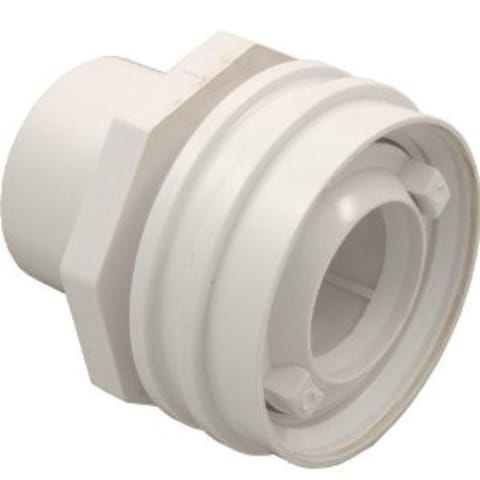 1" S White Flush Mount Return Fitting