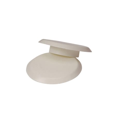 1.90" White Finishing Cap for Pool Anchor Point