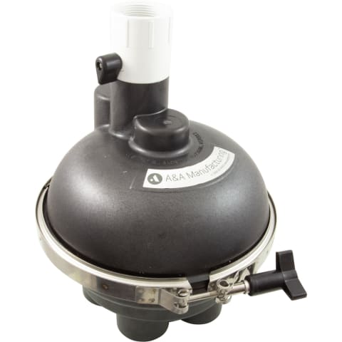 1-1/2'' 5-Port Top Feed T-Valve with QuikStop