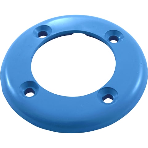 3.5" Light Blue Vinyl Inlet Faceplate Cover with Screw Holes