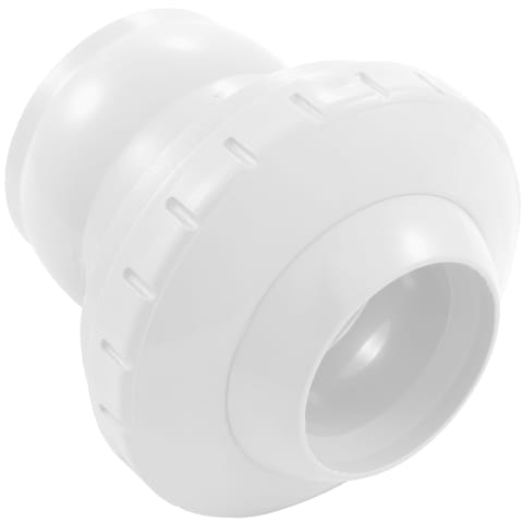 1" Self-Aligning Return Fitting Eye, White