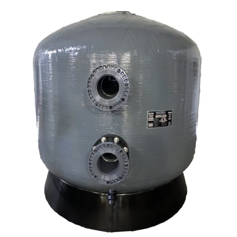 SMD600 24” 1.5” Bulkhead Connection 58 PSI Commercial Side Mount Deep Bed Sand Filter