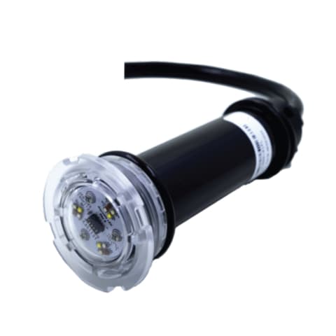 VU Retro Replacement Nicheless LED RGBW Pool Light, 100' Cord