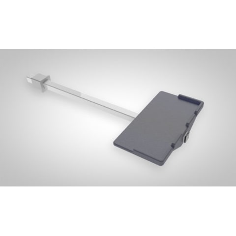 Gray Pull-Out Leg Rest, F-LRG