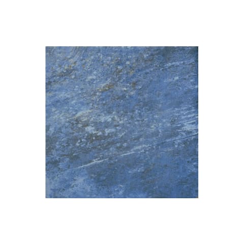 Gneiss 6" x 6" Bullnose Porcelain Pool Tile Lapis Blue, Each