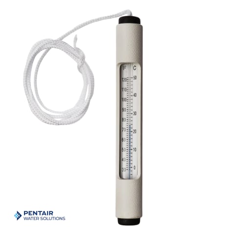 Sinking Pool Water Thermometer with ABS Case and 3-Foot Cord