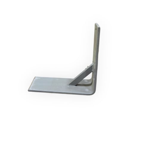 Lid Bracket Walk-on HD Steel 14" Coated with 1/2" Threaded Hole, A0303