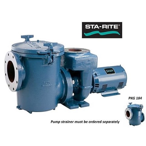 CCSP Series Commercial Pump 10 HP 208-230/460V 27.6-24.4/12.2 Amp