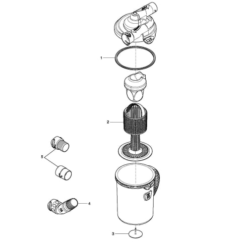 CLC500 Cyclonic Leaf Catcher Replacement Parts