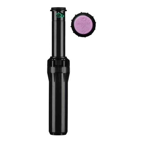 I-25-06-R; I-25 Rotor, 6", adjustable from 50° to 360°, 1" inlet, plastic riser, check valve, reclaimed ID, five nozzles included