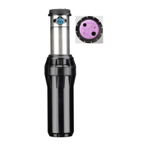 I-40-04-SS-ON-R; I-40 Rotor, 4", full-circle, with opposing nozzle, 1" inlet, stainless steel riser, check valve, reclaimed ID, six nozzles included