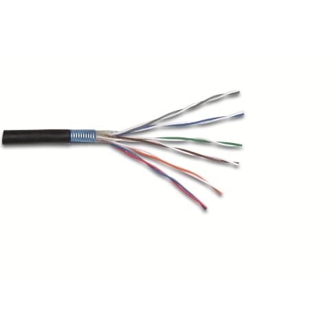 1000' 22 Gauge Pe89 Cable 6 Pair