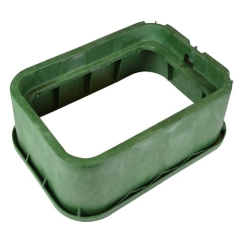 13" x 20" x 6" Standard Series Extension Box - Green Box, No Lid