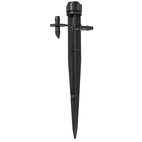 UXB360SPYK  - Black 360° Xeri-Bubbler™ Umbrella  5" Spike With Barb And Coupler 8 Stream