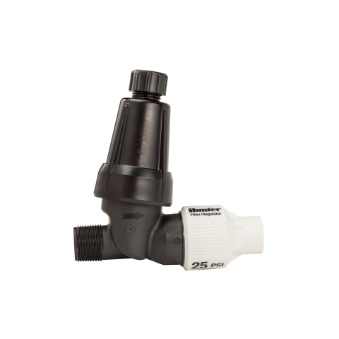 HFR-075-25; Filter, pressure-regulating, ¾" inlet and outlet, 25 PSI regulation