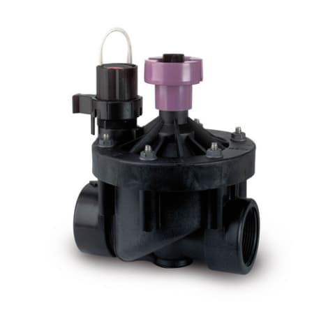 200PESBR  - 2" Inlet Inline Plastic Industrial Irrigation Valve- For Reclaimed Water