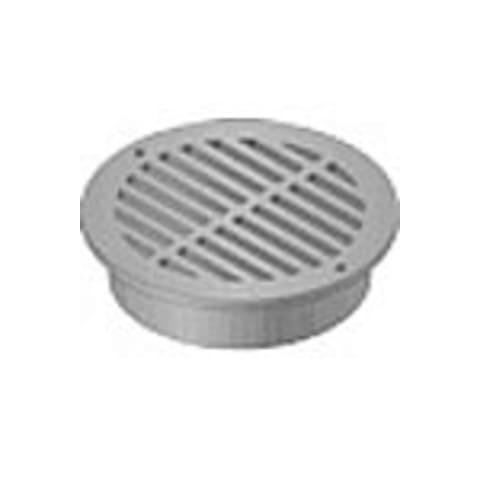 6" Sand Plastic Round Grate, Connects To 6" Spee-D Basin, Pipes, And Fittings